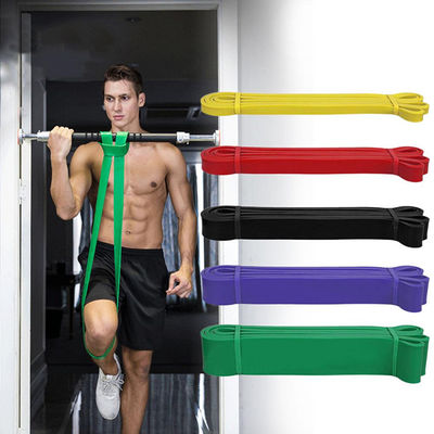 208cm Expander Elastic Home Fitness Equipment , Pull Up Assist Stretch Resistance Band