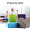 23x15x7.5cm Bodybuilding EVA Foam Yoga Blocks Metal D Ring Strap