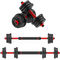 Adjustable Weight Dumbbells Set Weight lifting Free Weights Set with Connecting Rod