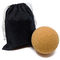 soft flexible Natural Cork Massage Ball ,  Wood Color Large Cork Ball