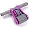 Foldable ABS Workout Kit With Knee Pad AB Wheel Roller 33*26*11cm