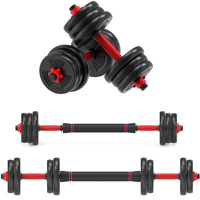 Adjustable Weight Dumbbells Set Weight lifting Free Weights Set with Connecting Rod