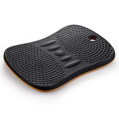 Anti Fatigue Standing Balance Board Wood PU Stability trainer