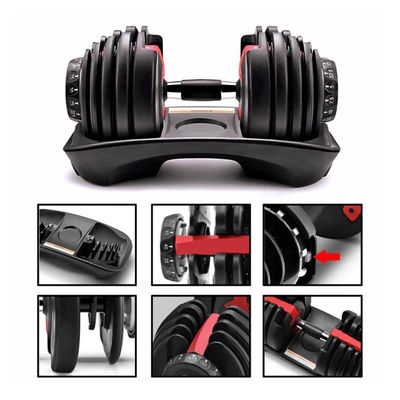 Adjustable Weights Dumbbells Set Gym Training Workout Dumbbell Barbell Sets