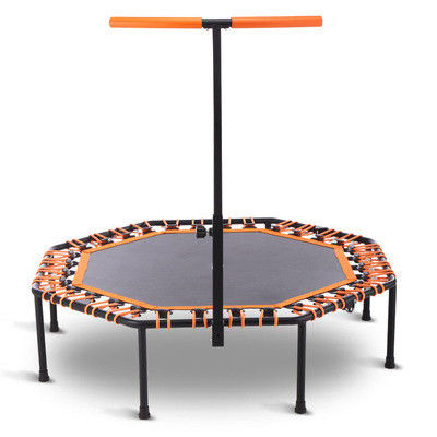 Wholesale New Foldable Outdoor Fitness Equipment Trampoline With Armrests For Adults And Kids