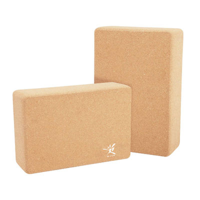 Custom Logo Recyclable Wholesale Solid Natural Cork Yoga Block For Indoor Yoga Exercise