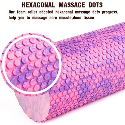 Camouflage Marble EPP Yoga 	Muscle Massage Foam Roller For Soreness Relieve