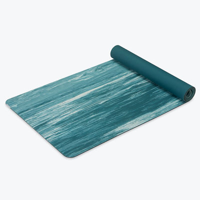 4mm Eco Friendly Anti Slip Natural Rubber Yoga Mat For Yoga Pilates And General Fitness