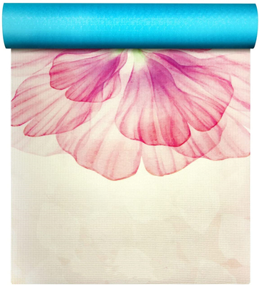 Wholesale OEM Premium Print Yoga Mat for Women Non Slip Exercise Mat with Carrying Strap &amp; Mat Bag