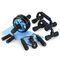 5 In 1 AB Wheel Roller Kit including Push UP Bar , Hand Gripper Jump Rope And Knee Pad