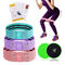 Custom Booty Resistance Workout Hip Bands Set with Training Fitness Core Sliders