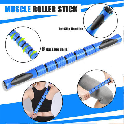 PP EPP Latex PVC Foam Roller Set 10 In 1 Spiky Ball , Massage Stick Resistance Band