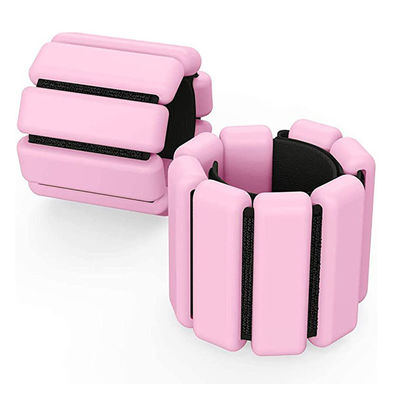 Weighted Wristband Bearing Ankle Wrist Weight , Silicone Wrist Weight Bracelet