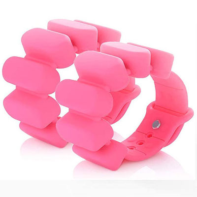 Silicone Weightlifting Weight Bearing Bracelet , Durable Weighted Wristband