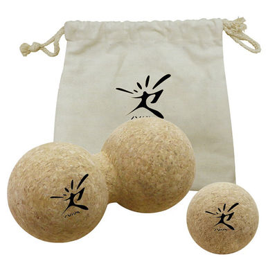 soft flexible Natural Cork Massage Ball ,  Wood Color Large Cork Ball