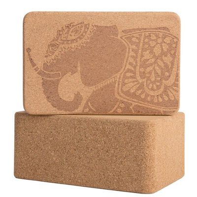 Natural Gymnastic Posture Yoga Cork Brick Cork Fitness Sets