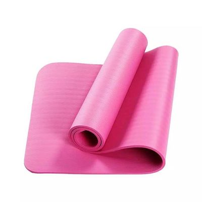 Printing Logo NBR Yoga Mat , Durable NBR Fitness Mat