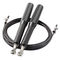 PVC Coated Steel Wire Durable Jump Ropes With Anti Slip Aluminum Handles