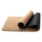Natural Rubber Cork Non Slip Yoga Mat Custom Slip Resistant Yoga Mat