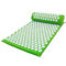 Blue Green Orange Purple Pain Relief Mat  , PVC ABS Cotton Acupressure Massage Mat