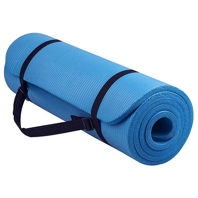 Printing Logo NBR Yoga Mat , Durable NBR Fitness Mat