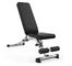 Customized Adjustable Black PU Steel Bench Workout Equipment Home Gym