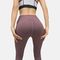 200g Nylon Spandex High Waist Yoga Pants with Pockets S M L