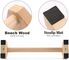 50cm 19.7in Exercise Wooden Push Up Bars Gym Equipment Suppiler With Anti-Slid Mat