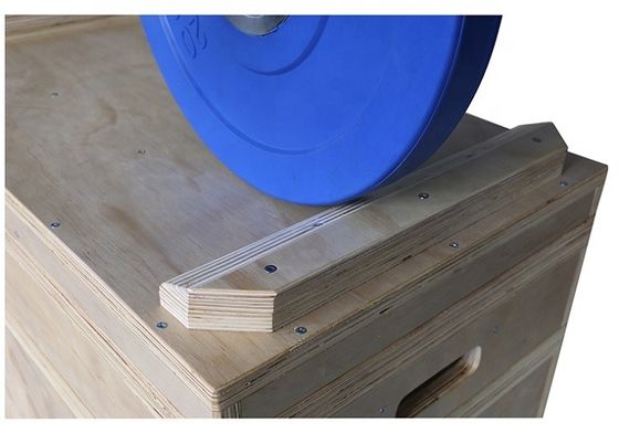 Adjustable Weightlifting  Jerk Blocks Wooden Fitness Equipment Wholsesale Supplier