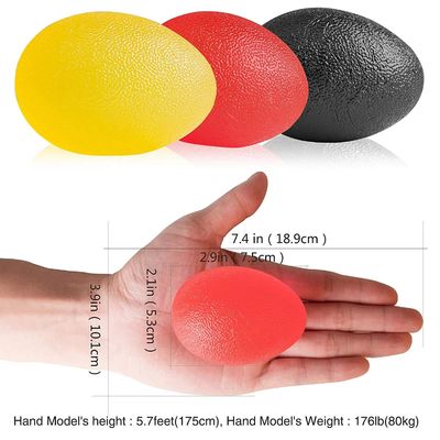 Silicone Strengthener Stress Ball Trainer Hand Grip For Adults Kids