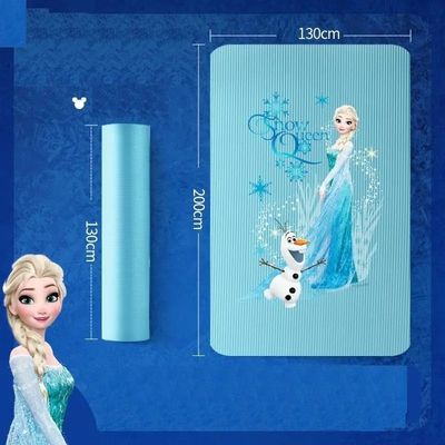 183cm NBR Children'S Yoga Mat Thicker High Density Foam Yoga Mat For Kids With Cartoon Pattern